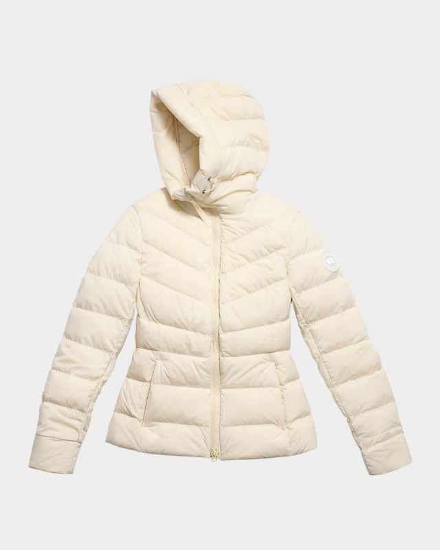 Clair Hooded Down Puffer Jacket